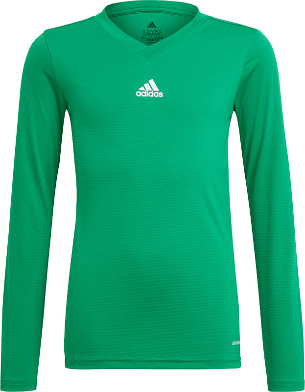 Adidas Base Tee 21 Shirt Lange Mouw Kinderen - Groen | Maat: 176
