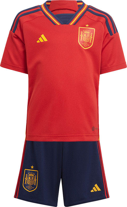 adidas Spanje Thuis Tenue Little Kids 2022/2023