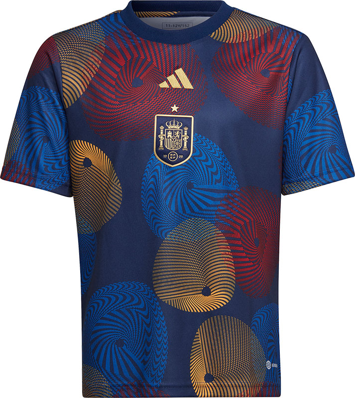 adidas Spanje Pre-Match Shirt Kids 2022/2023