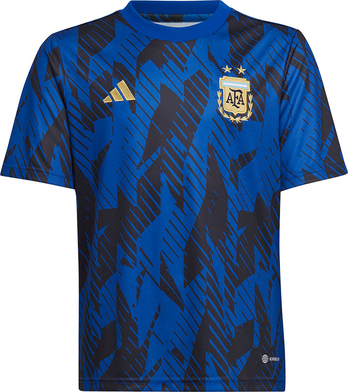 adidas Argentinië Pre-Match Shirt Kids 2022/2023