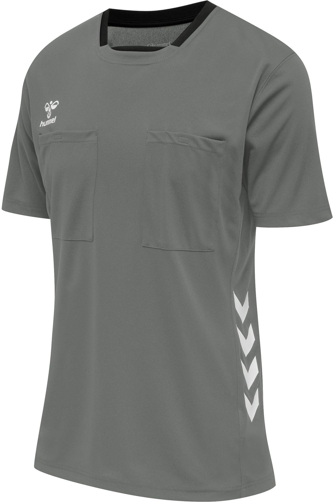 Hummel Referee Chevron SS Jersey Dames - sportshirts - grijs - Vrouwen