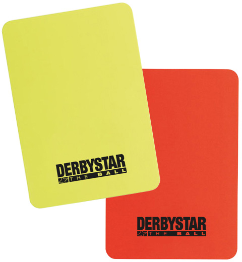 Derbystar Rode/Gele kaarten