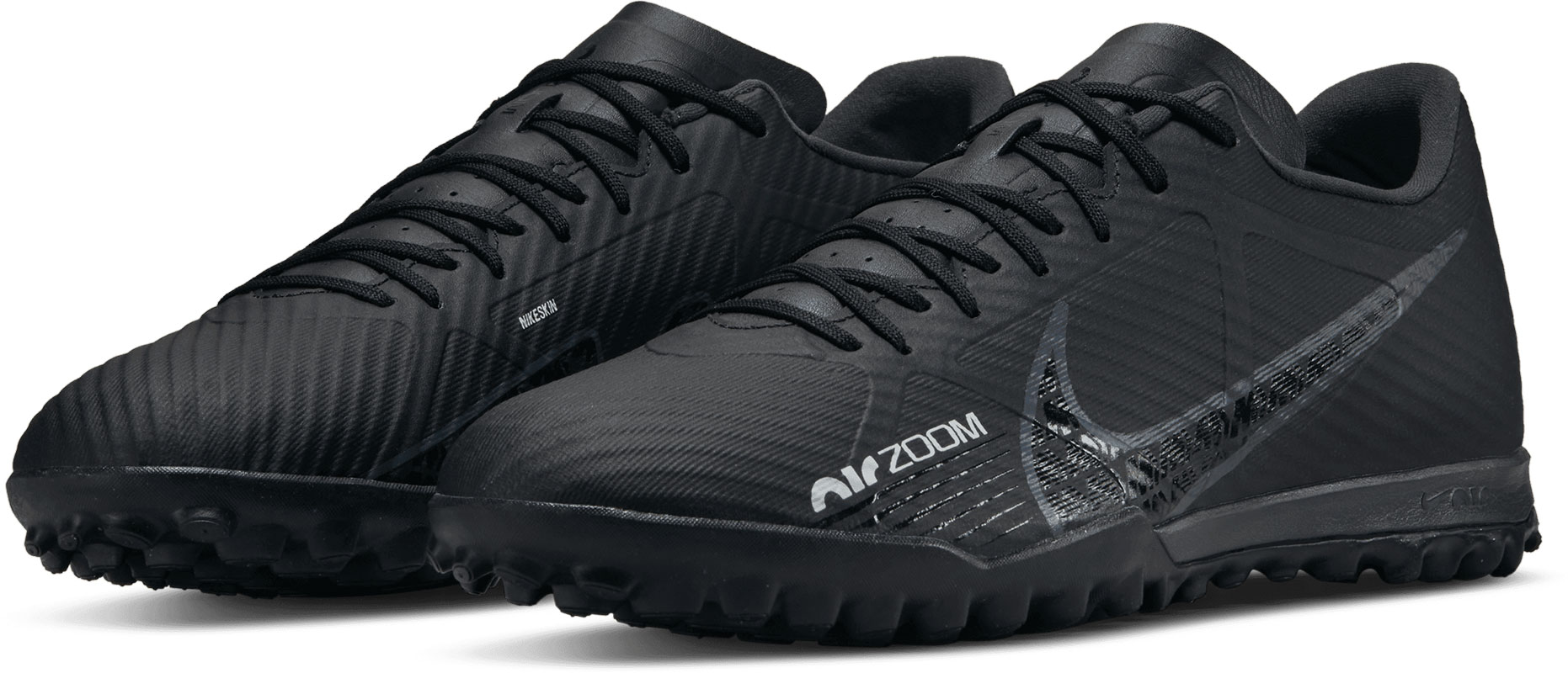 NIKE Zoom Vapor XV Academy TF Voetbalschoenen - Black / Dk Smoke Grey / Summit White / Volt - EU 39