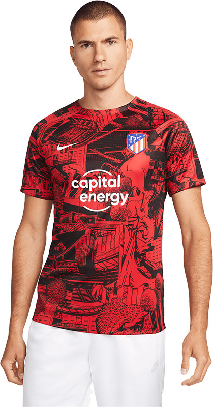 Nike Atletico Madrid Pre-Match Top 2022-2023
