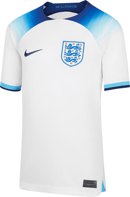 Nike Engeland Stadium Sportshirt Unisex - Maat 146 M-140/152