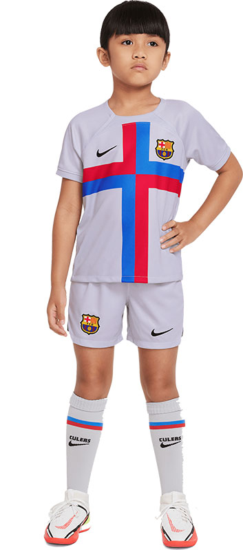 Nike FC Barcelona 3rd Tenue Little Kids 2022-2023