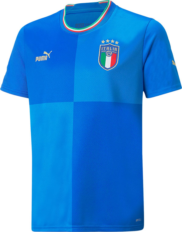 FIGC Home Jersey Replica Jr
