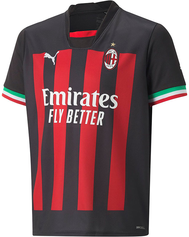 Puma AC Milan Thuis Shirt Kids 2022/2023