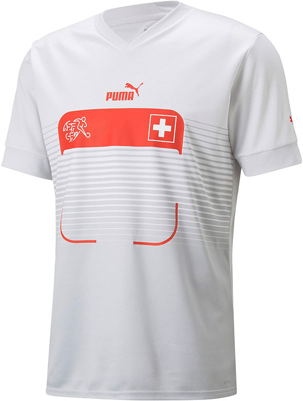 Puma Zwitserland Uit Shirt 2022/2023