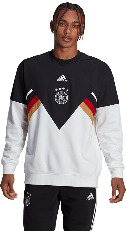 adidas Duitsland Icon Crew Sweat Top 2022/2023