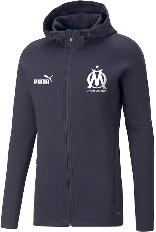 Puma Olympique Marseille Casuals Hooded Jacket
