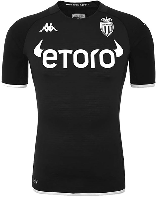 Kappa AS Monaco Uit Shirt 2022/2023