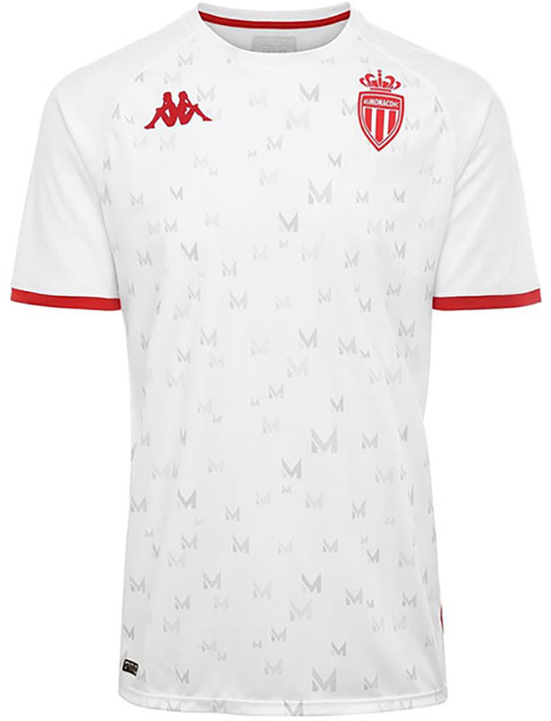 Kappa AS Monaco Pre-Match Shirt 2022/2023