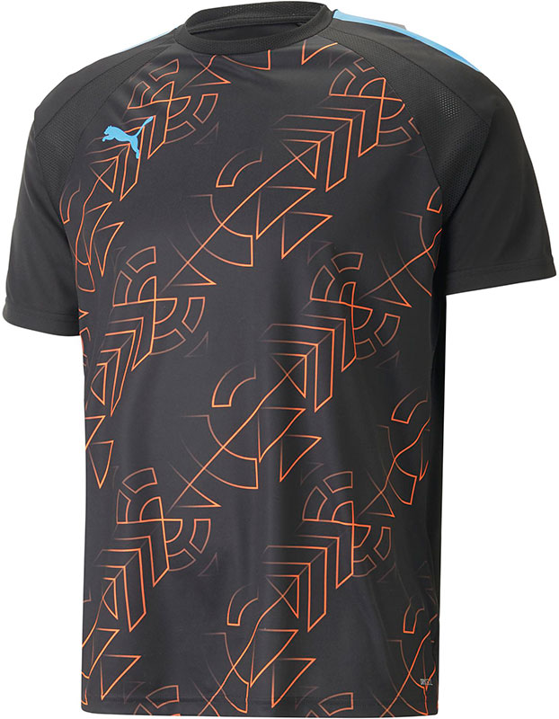 PUMA Teamliga Graphic Jersey Heren Sportshirt - Maat L