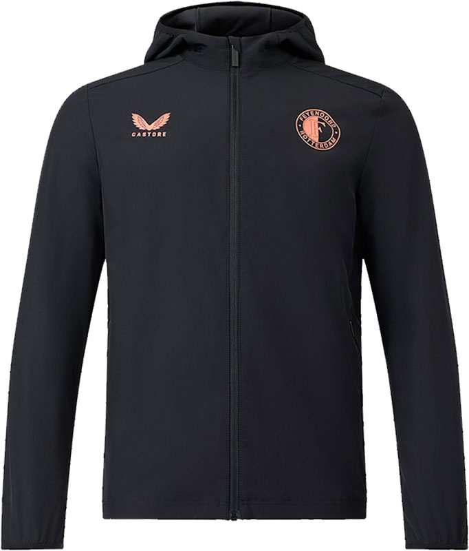 Castore Feyenoord Travel Hooded Jacket