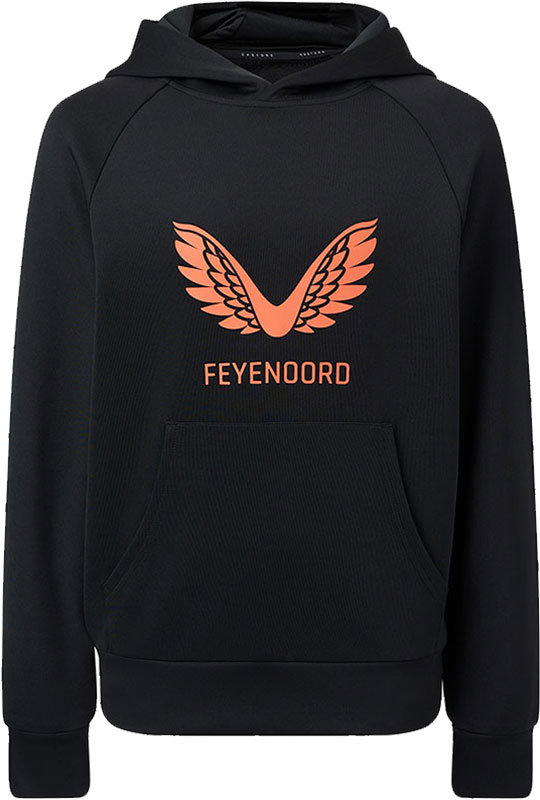 Castore Feyenoord Travel Logo Hoody Kids