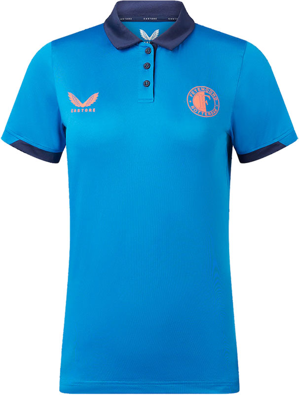 Castore Feyenoord Travel Polo Dames