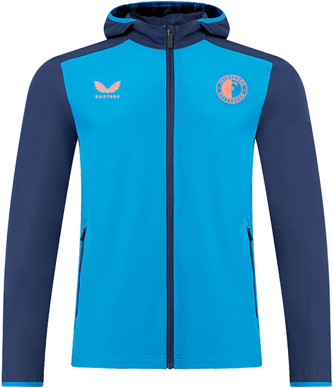 Castore Feyenoord Travel Hooded Jacket