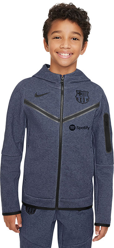 Nike FC Barcelona Tech Fleece Hoody Kids