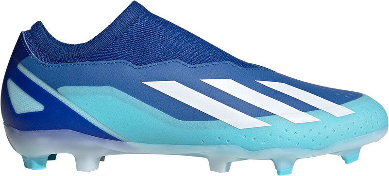 adidas Performance X CRAZYFAST.3 LL FG Voetbalschoenen - Unisex - Blauw - 48 2/3