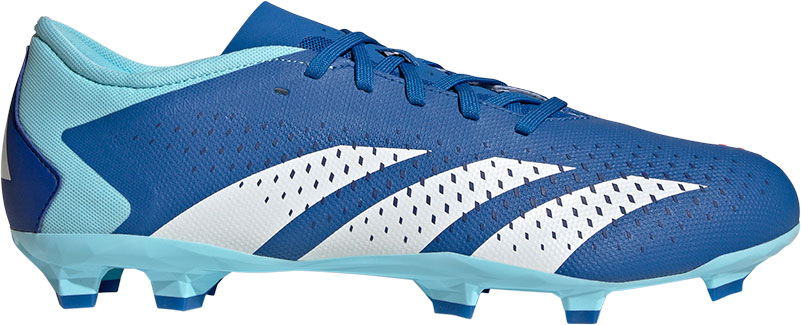 adidas Performance PREDATOR ACCURALITY.3 L FG Voetbalschoenen - Unisex - Blauw - 40