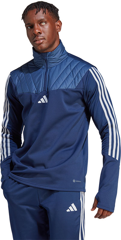 adidas Performance Tiro 23 Club Winterized Longsleeve - Heren - Blauw - XL